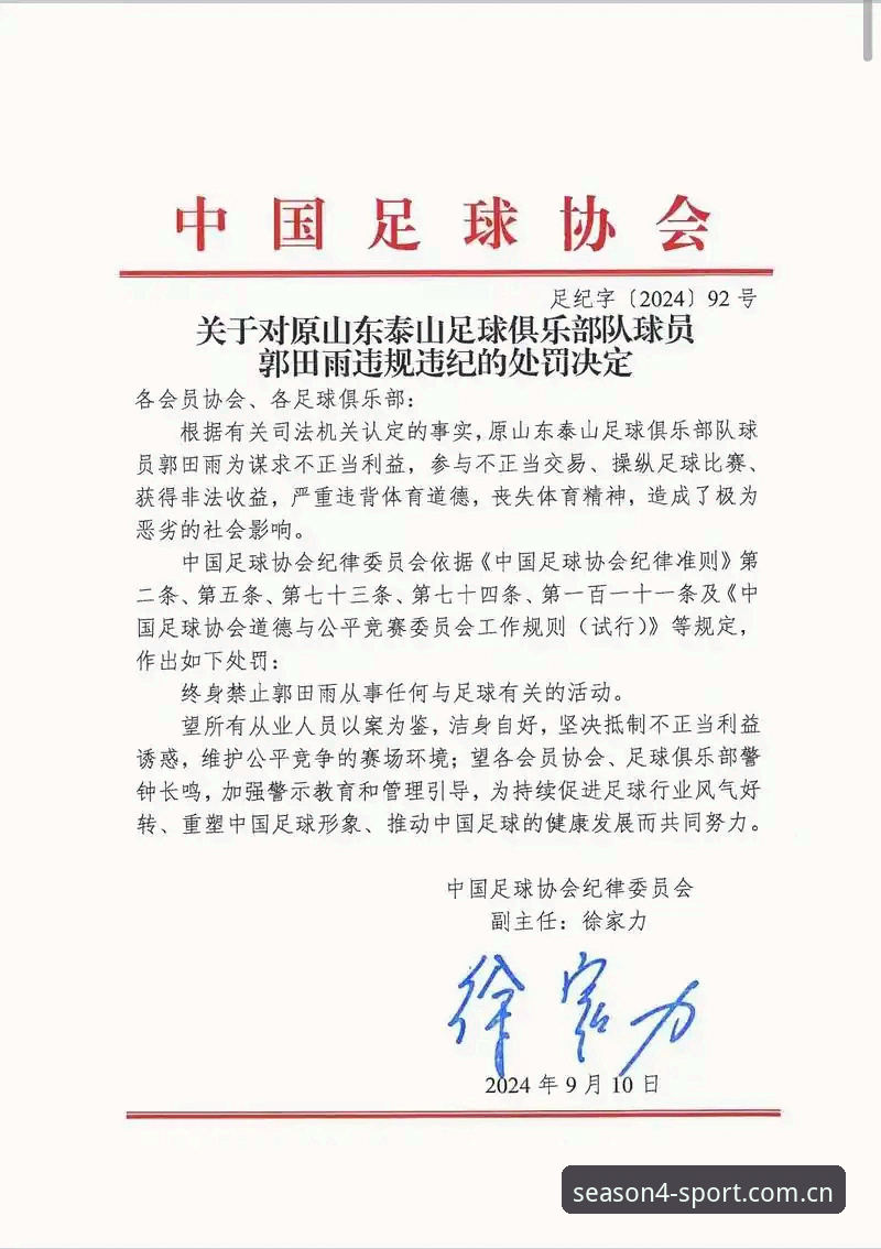 中国足协第三批禁足名单深度评测：17人终身禁赛背后的行业震荡